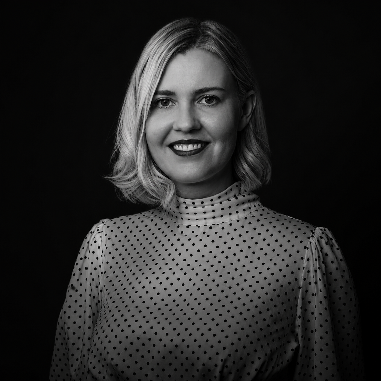 Portrait of Evelyn LaLonde, founder of LaLonde Advisory
